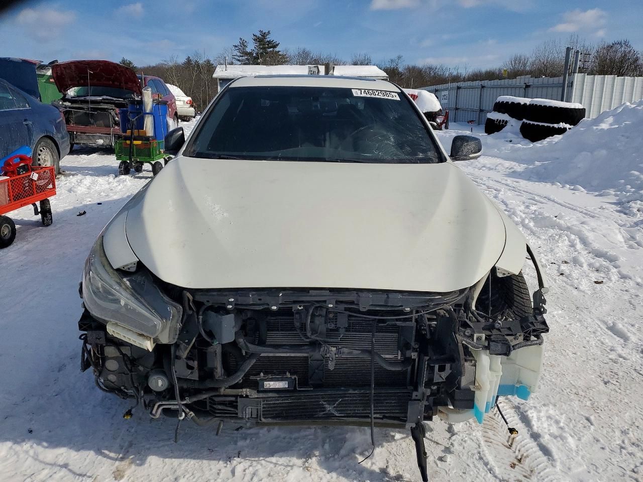 2018 Infiniti Q50 red Sport 400