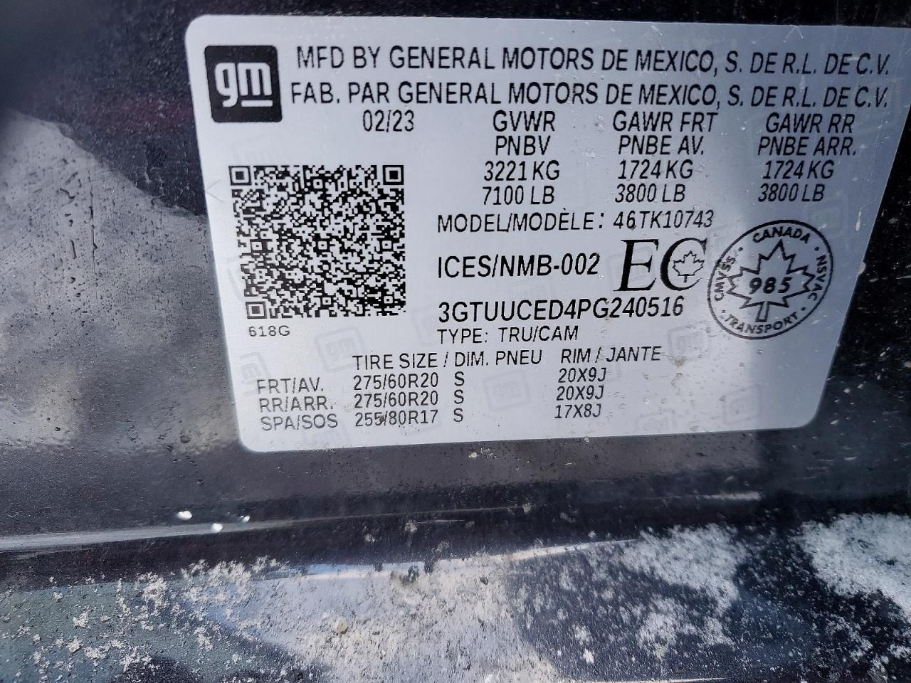 2023 GMC Sierra K1500 Elevation