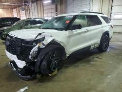 Ford salvage cars for sale: 2025 Ford Explorer St-line
