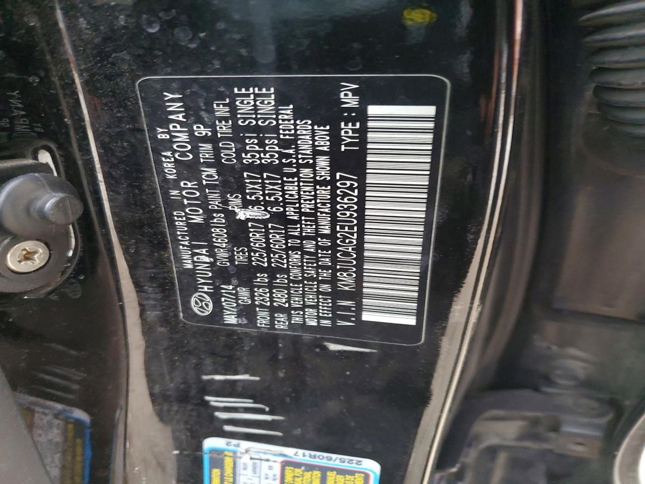 2014 Hyundai Tucson gls