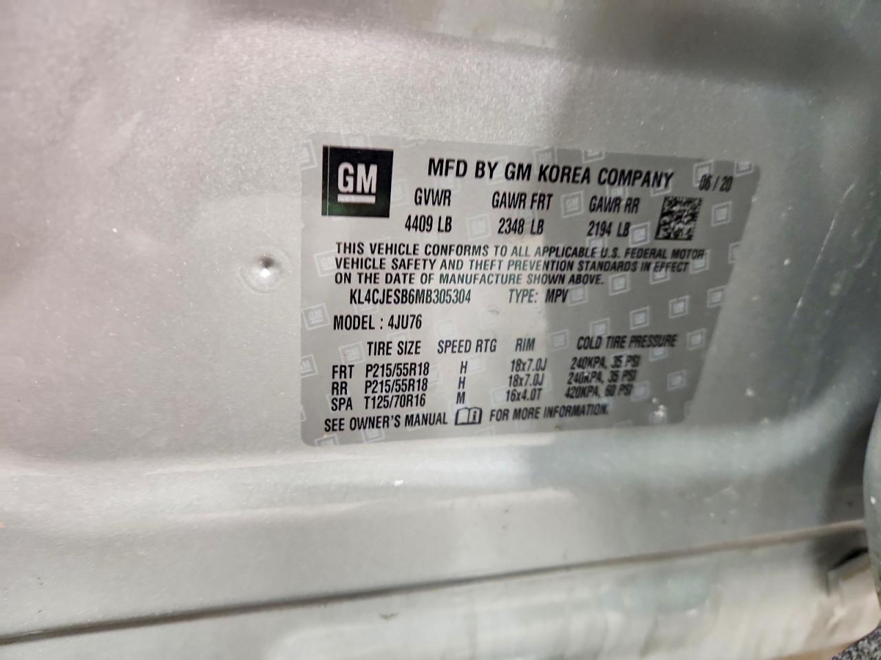 2021 Buick Encore Preferred