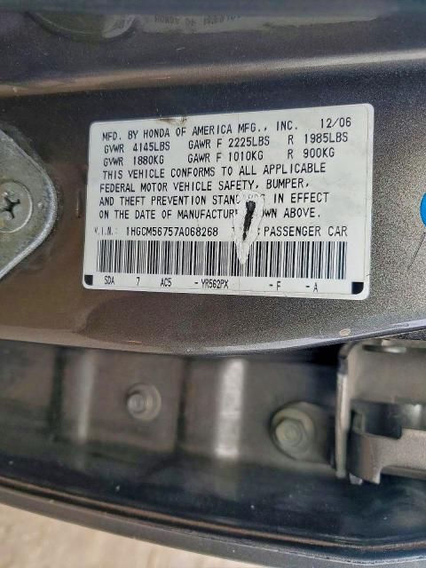 2007 Honda Accord ex