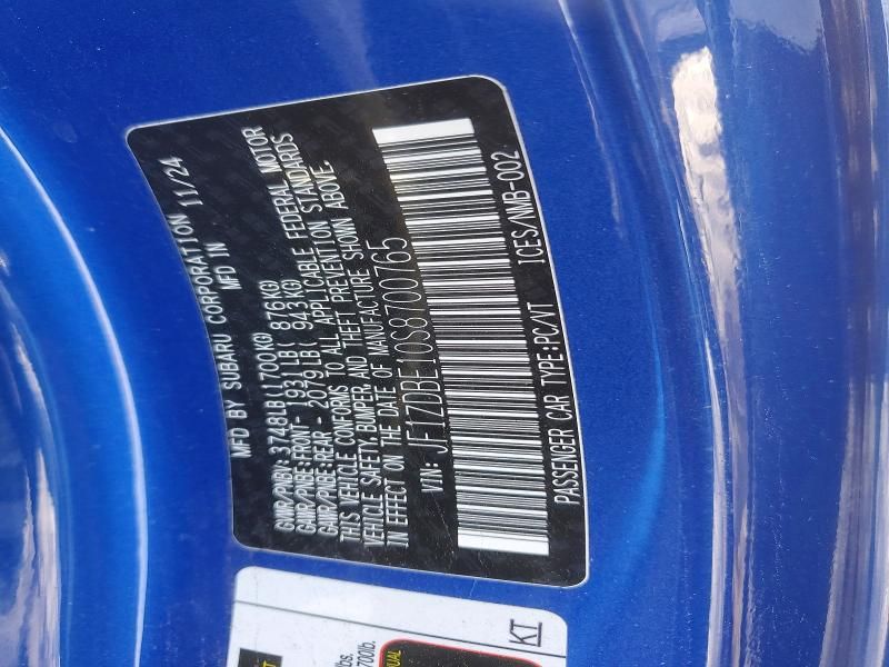 2025 Subaru Brz Limited