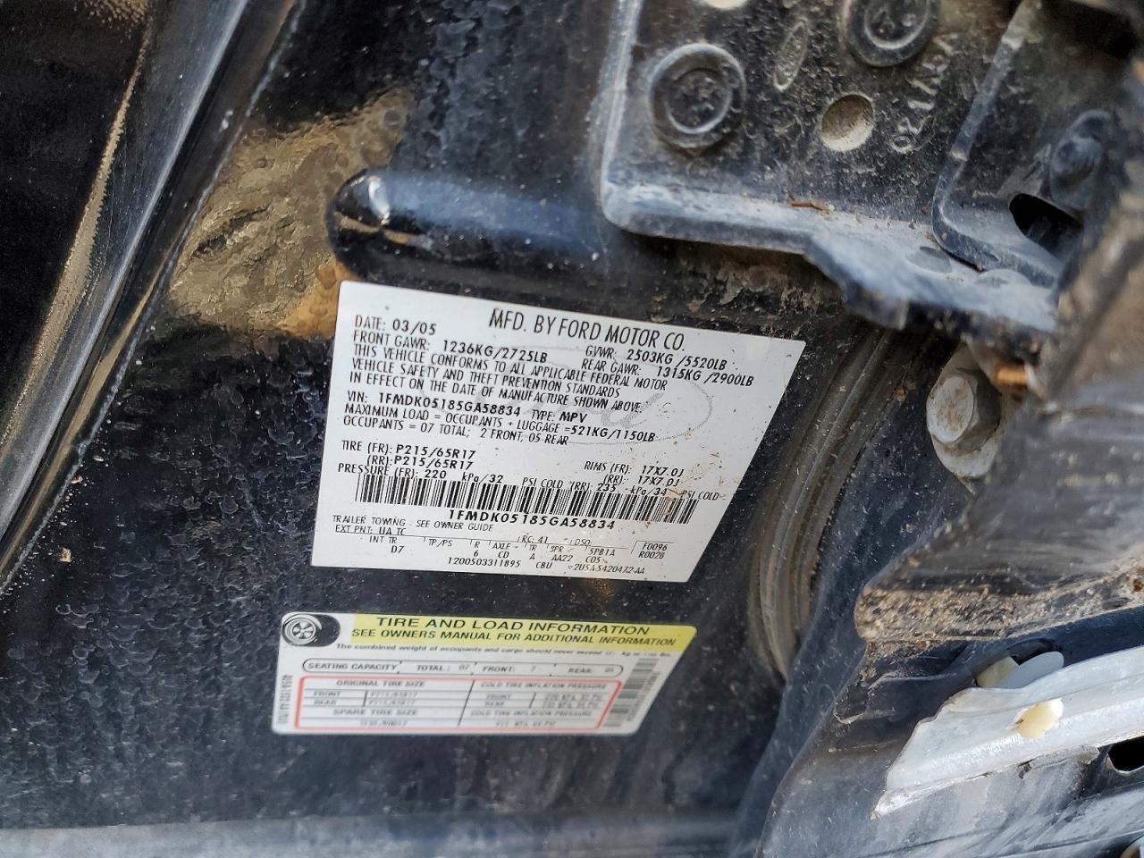 2005 Ford Freestyle sel