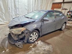 2016 Toyota Corolla l en venta en Ebensburg, PA