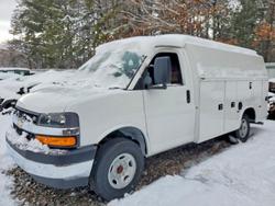Vehiculos salvage en venta de Copart Lyman, ME: 2024 Chevrolet Express Utility / Service Truck