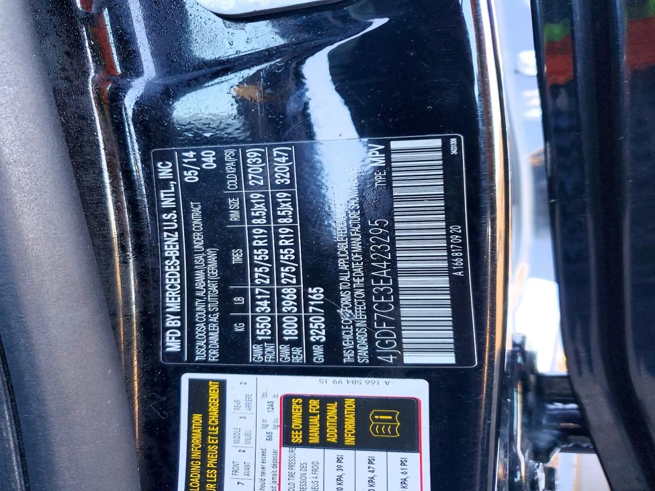 2014 Mercedes-Benz Gl 450 4matic