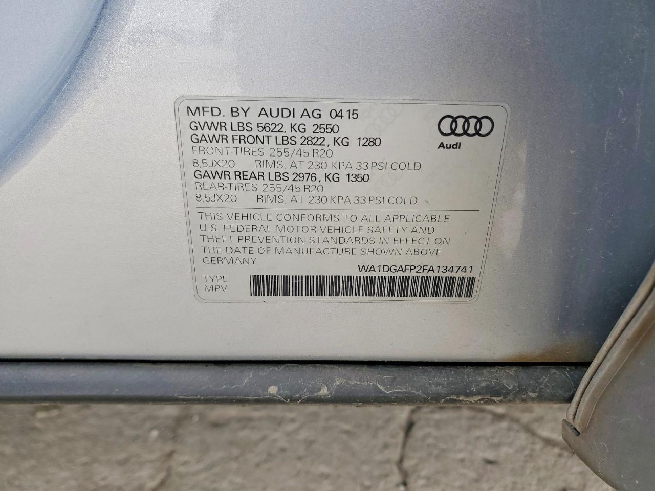 2015 Audi Q5 Premium Plus