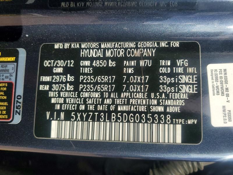 2013 Hyundai Santa fe Sport