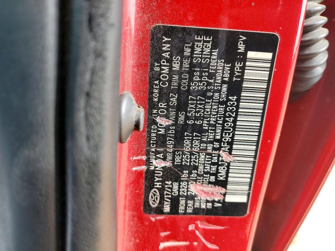 2014 Hyundai Tucson gls