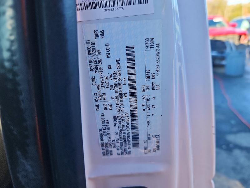 2013 Ford Econoline E250 van