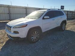 Jeep salvage cars for sale: 2016 Jeep Cherokee Limited