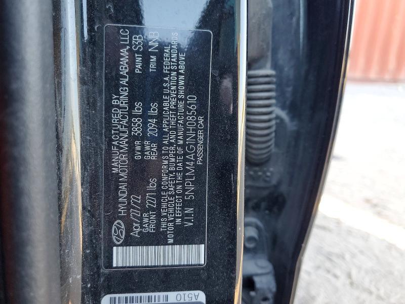 2022 Hyundai Elantra sel