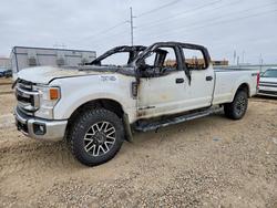 Salvage trucks for sale at Bismarck, ND auction: 2022 Ford Truck F350 Crew C PU 4X4 C
