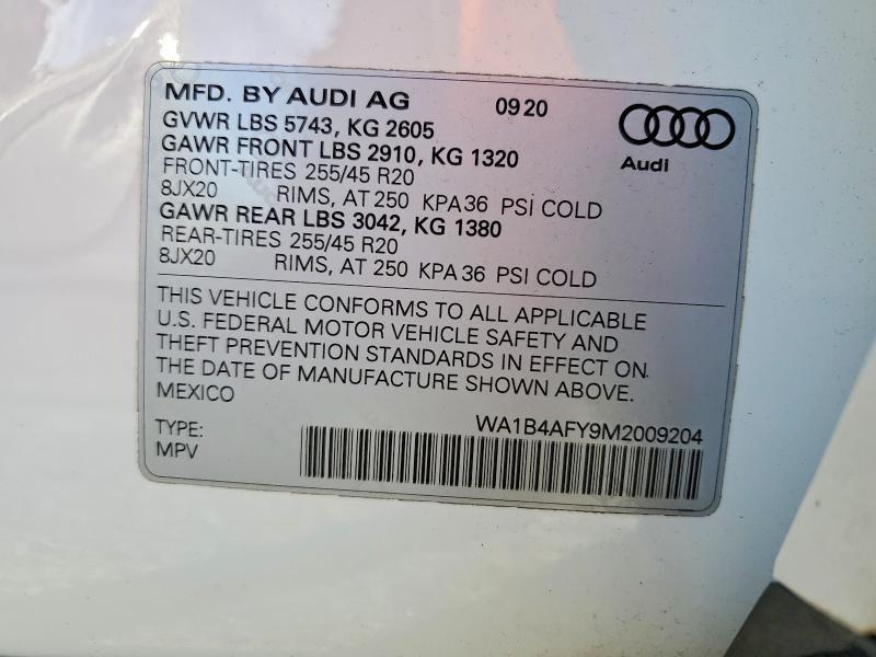 2021 Audi SQ5 Premium Plus