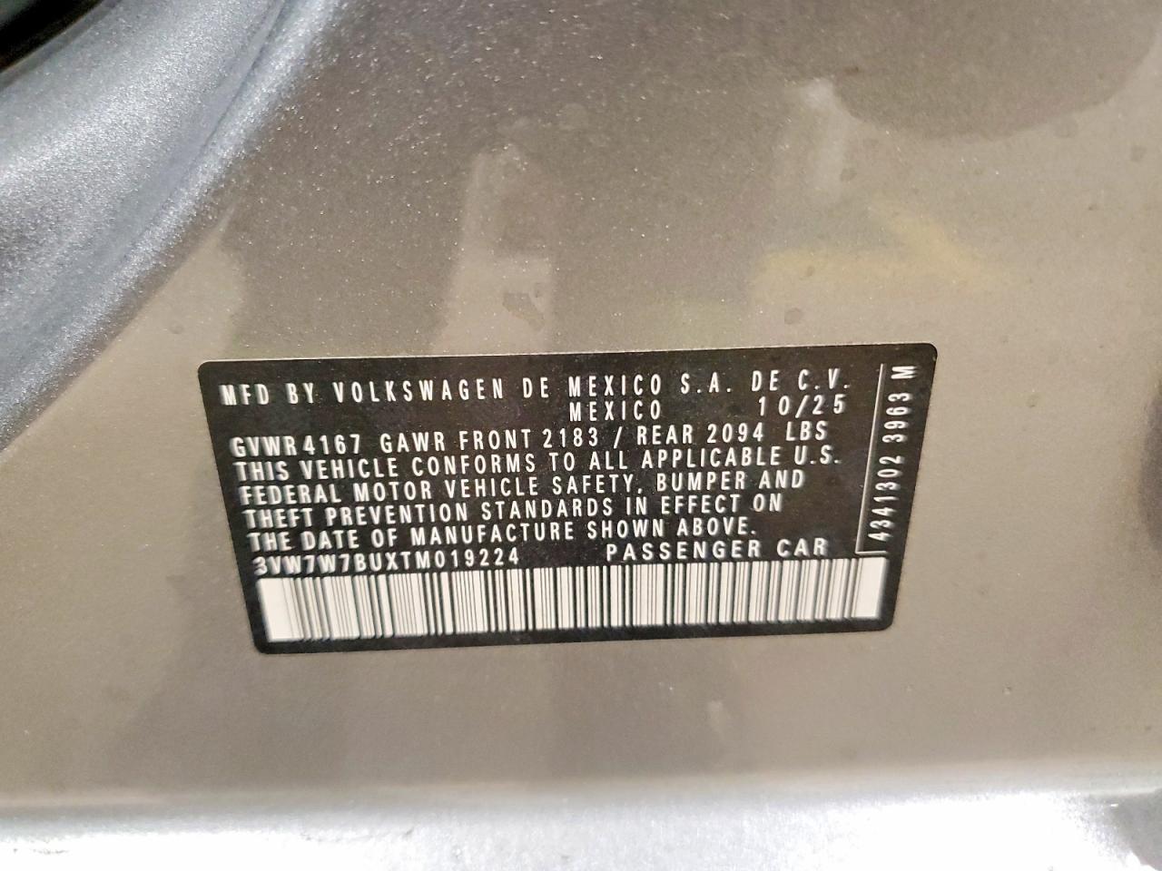 2026 Volkswagen Jetta se