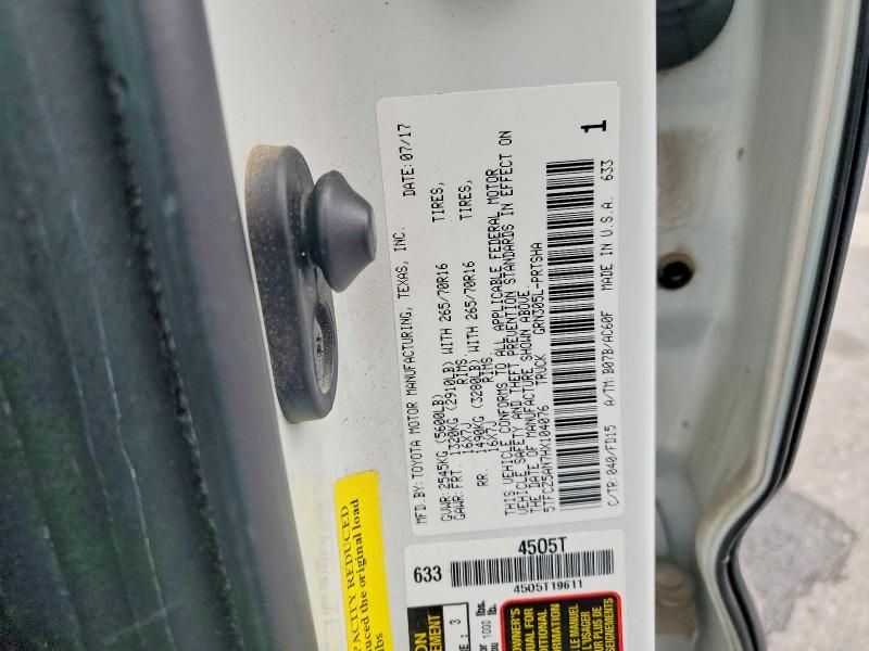 2017 Toyota Tacoma Double cab