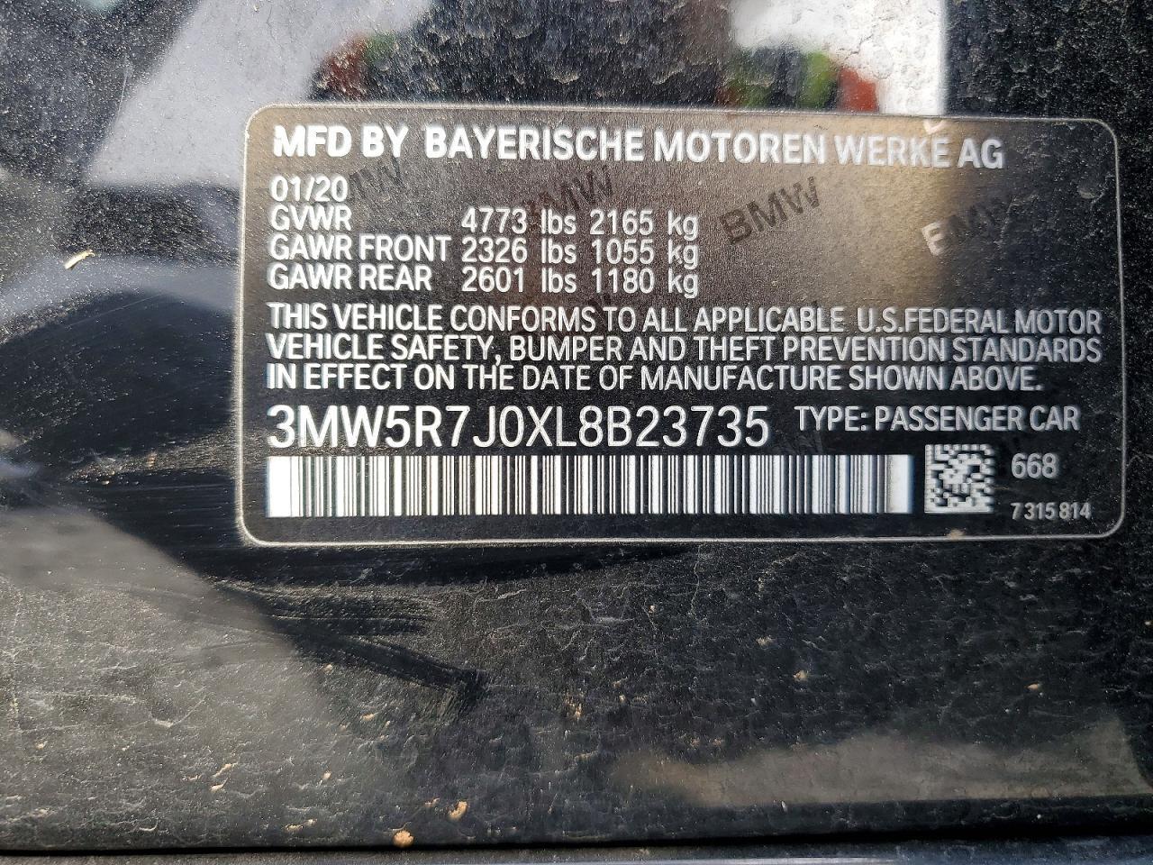 2020 BMW 330xi