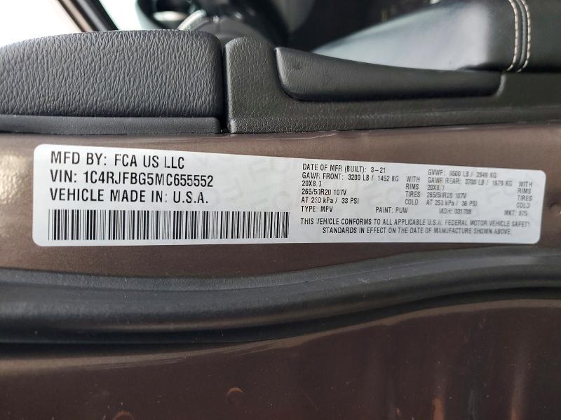 2021 Jeep Grand Cherokee Limited