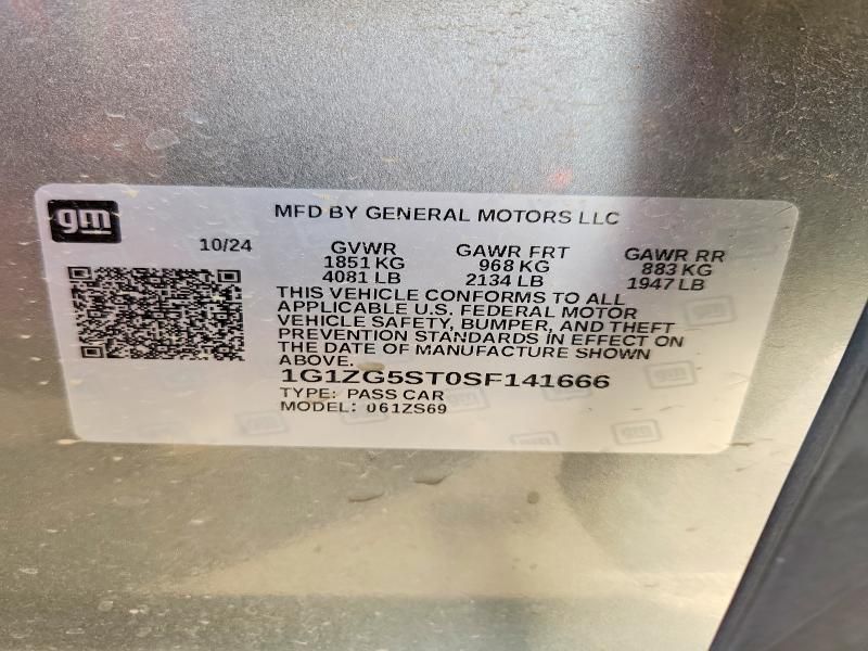 2025 Chevrolet Malibu rs