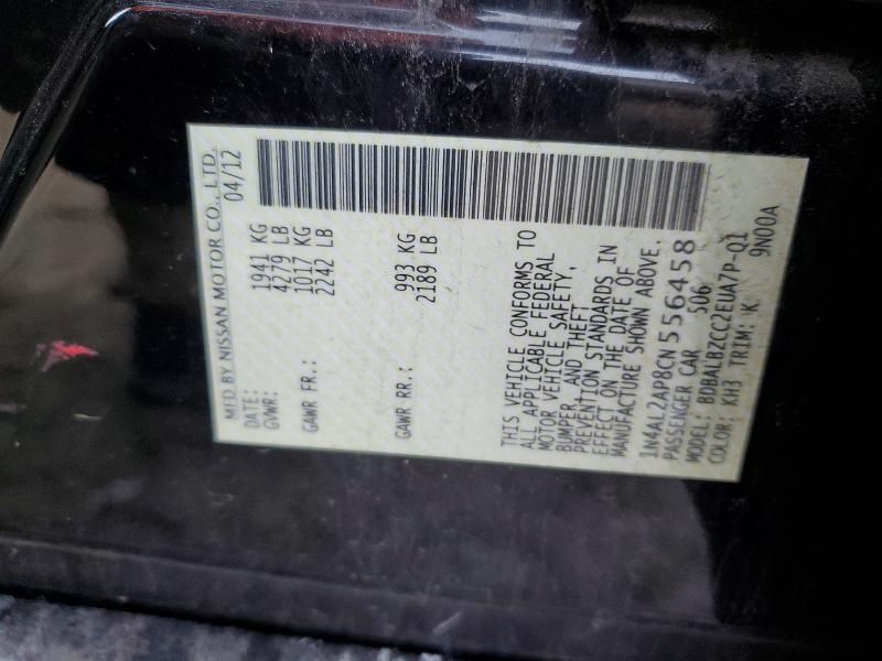 2012 Nissan Altima Base