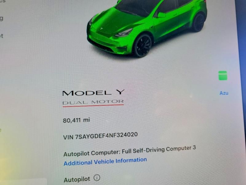 2022 Tesla Model y
