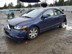 Honda salvage cars for sale: 2007 Honda Civic lx