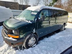 Salvage trucks for sale at North Billerica, MA auction: 2006 Chevrolet Express G3500