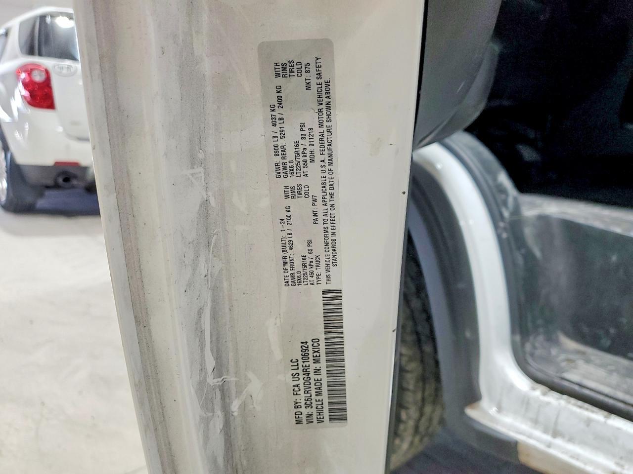 2024 Dodge RAM Promaster 2500 Delivery Van