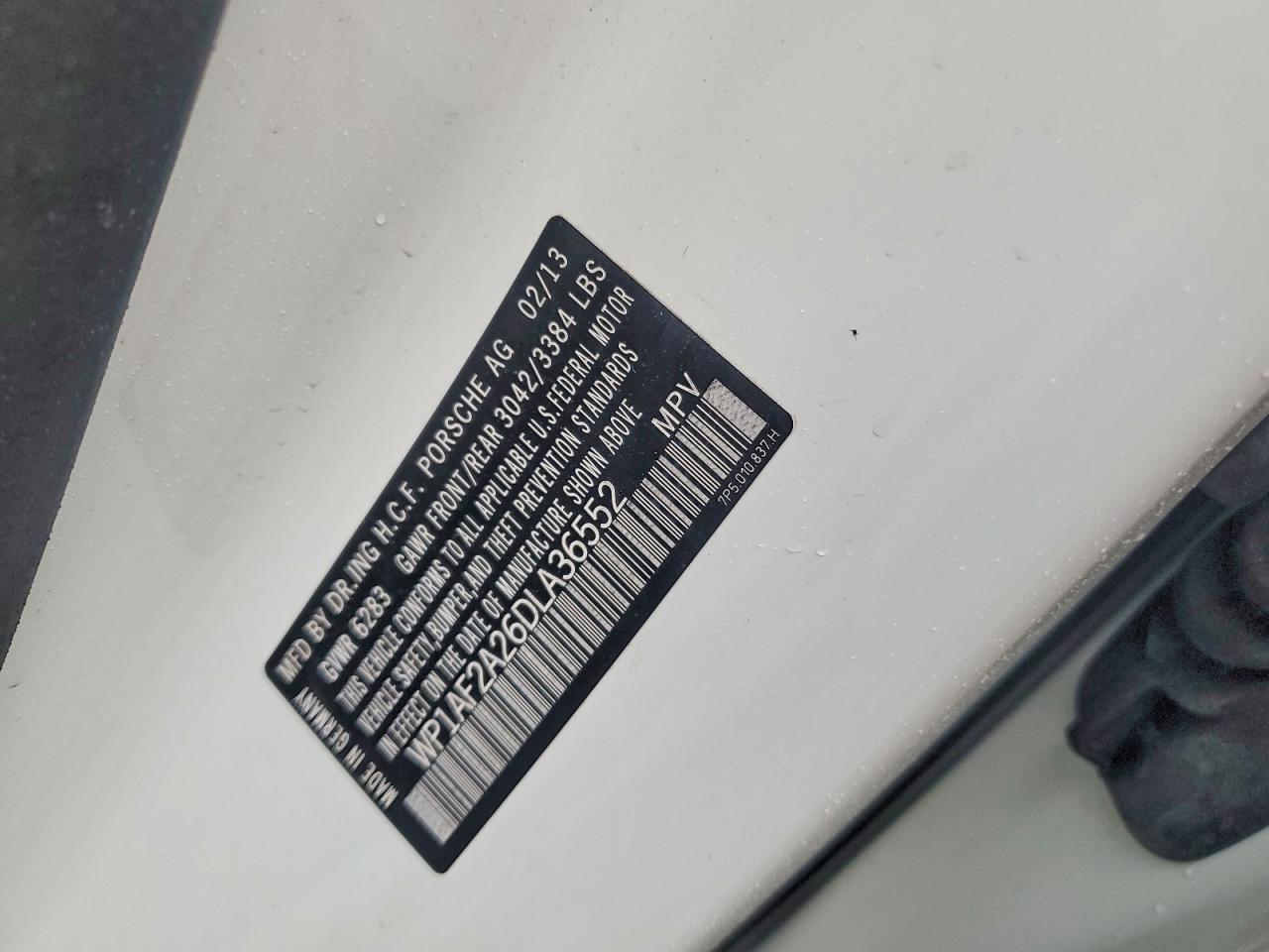 2013 Porsche Cayenne