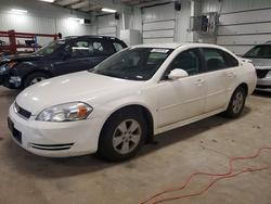 Chevrolet salvage cars for sale: 2009 Chevrolet Impala 1LT