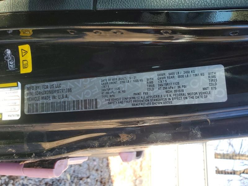 2021 Jeep Wrangler Unlimited Sport