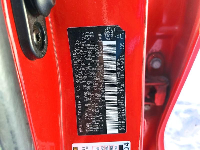 2005 Toyota Corolla Matrix Base