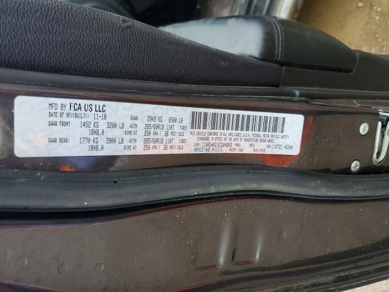 2019 Dodge Durango sxt