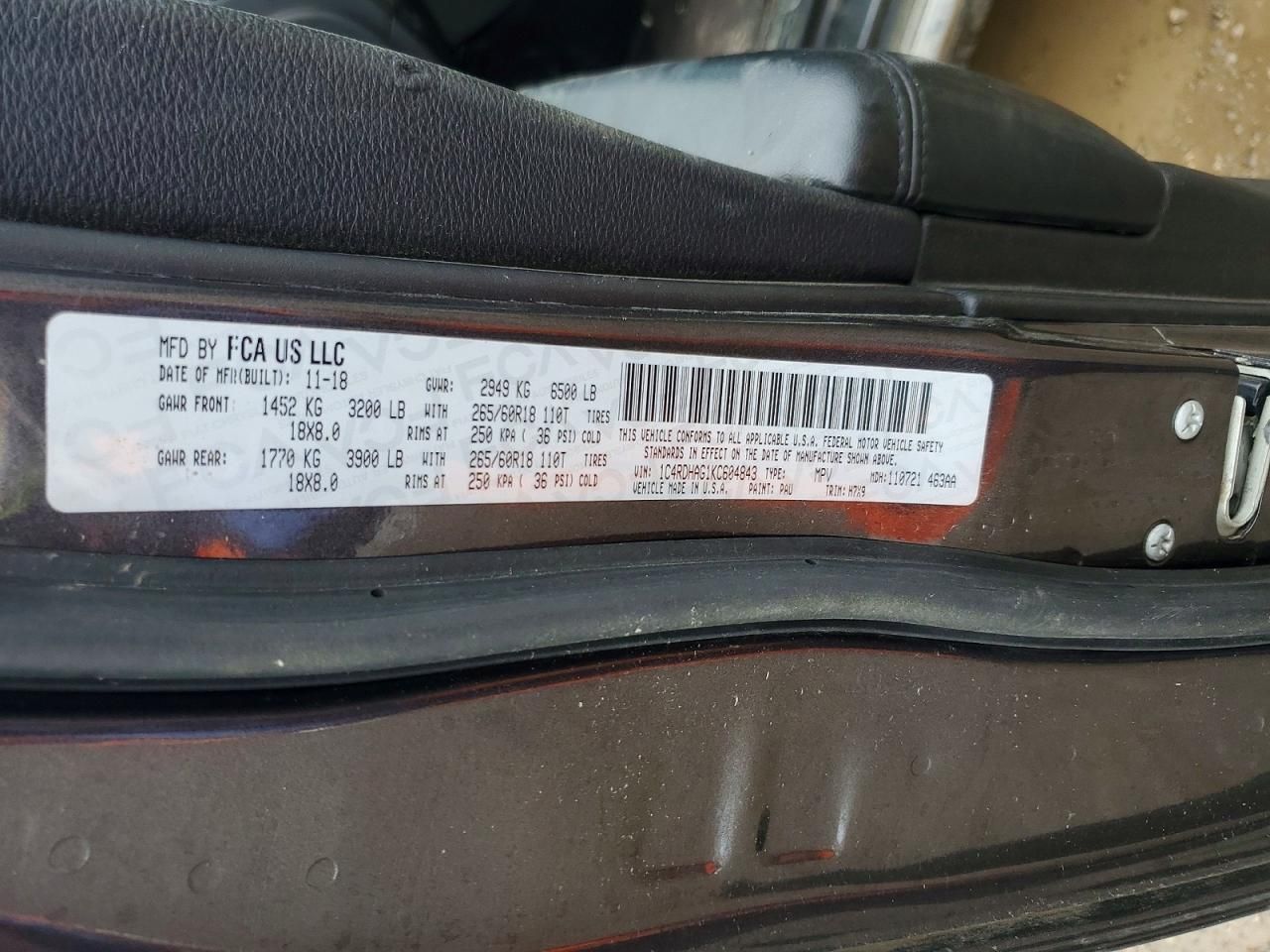 2019 Dodge Durango sxt