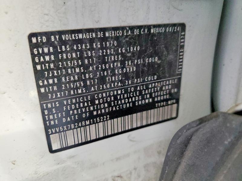 2024 Volkswagen Taos s