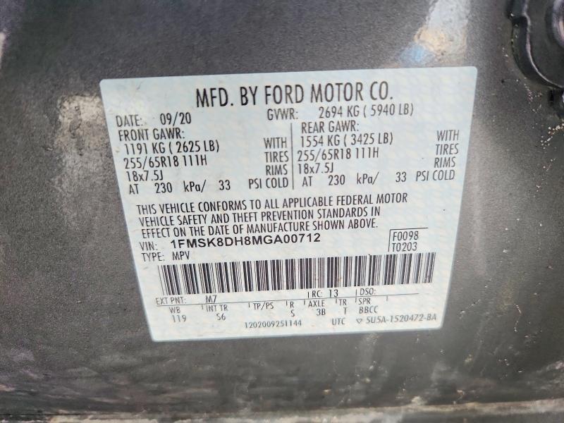 2021 Ford Explorer xlt