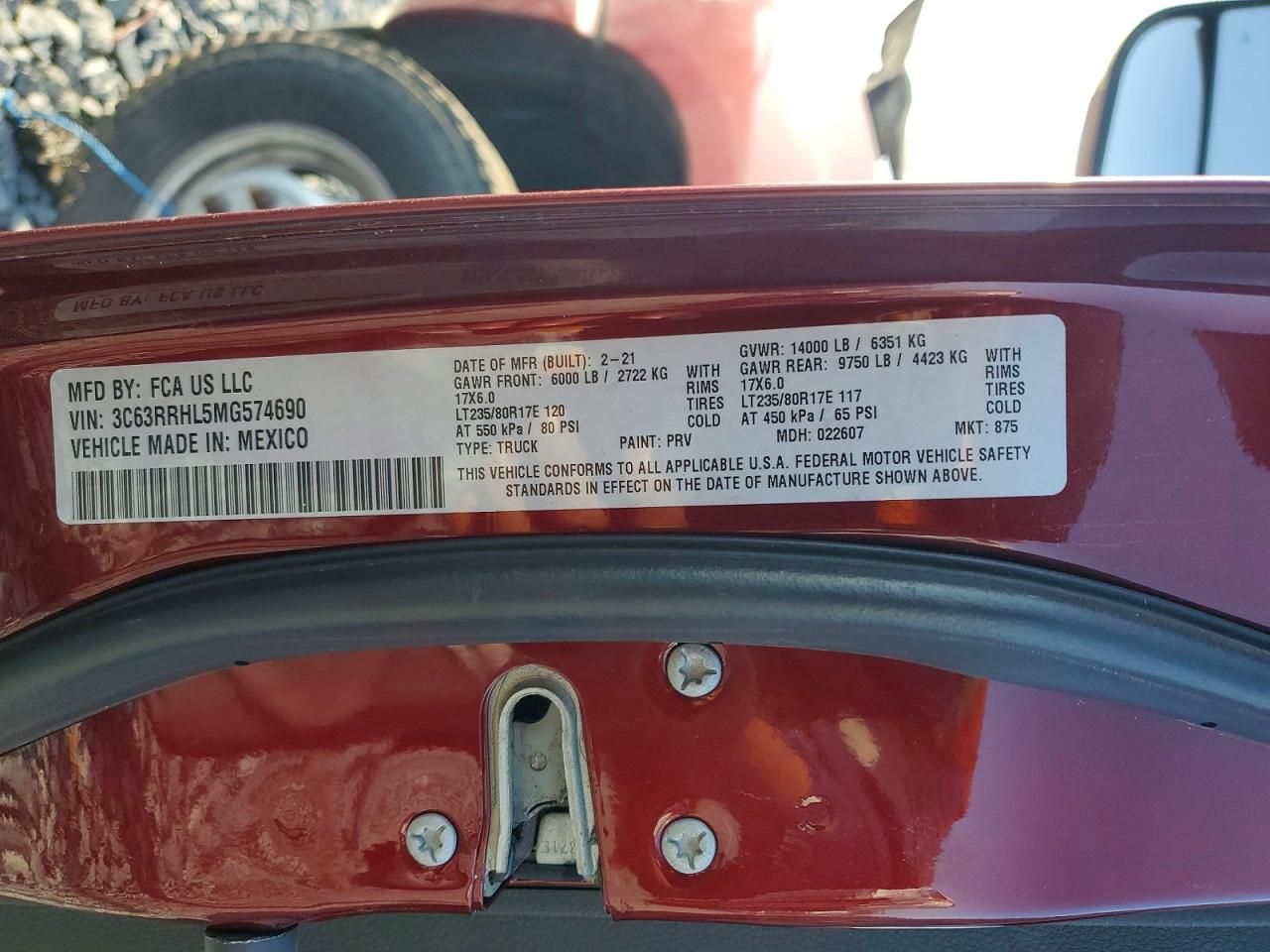 2021 Dodge Ram 3500 big Horn