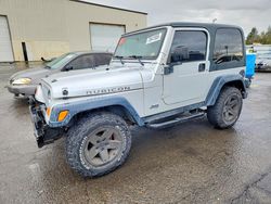 Jeep salvage cars for sale: 2004 Jeep Wrangler / tj Rubicon