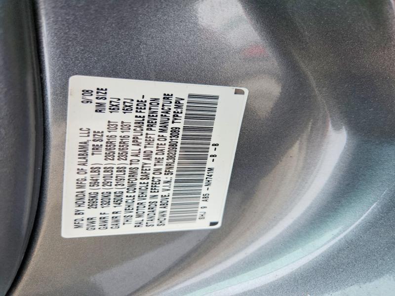 2009 Honda Odyssey lx