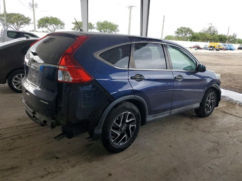 2016 Honda Cr-v se