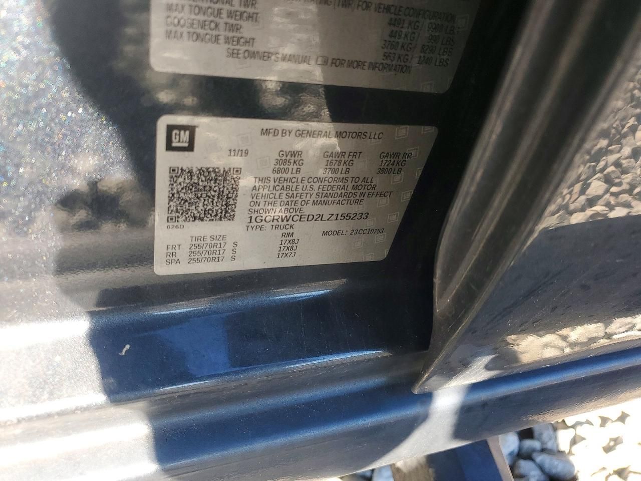 2020 Chevrolet Silverado C1500 lt