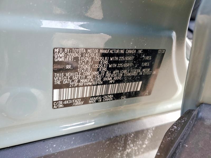 2021 Toyota Rav4 xle