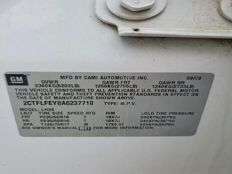 2010 GMC Terrain slt