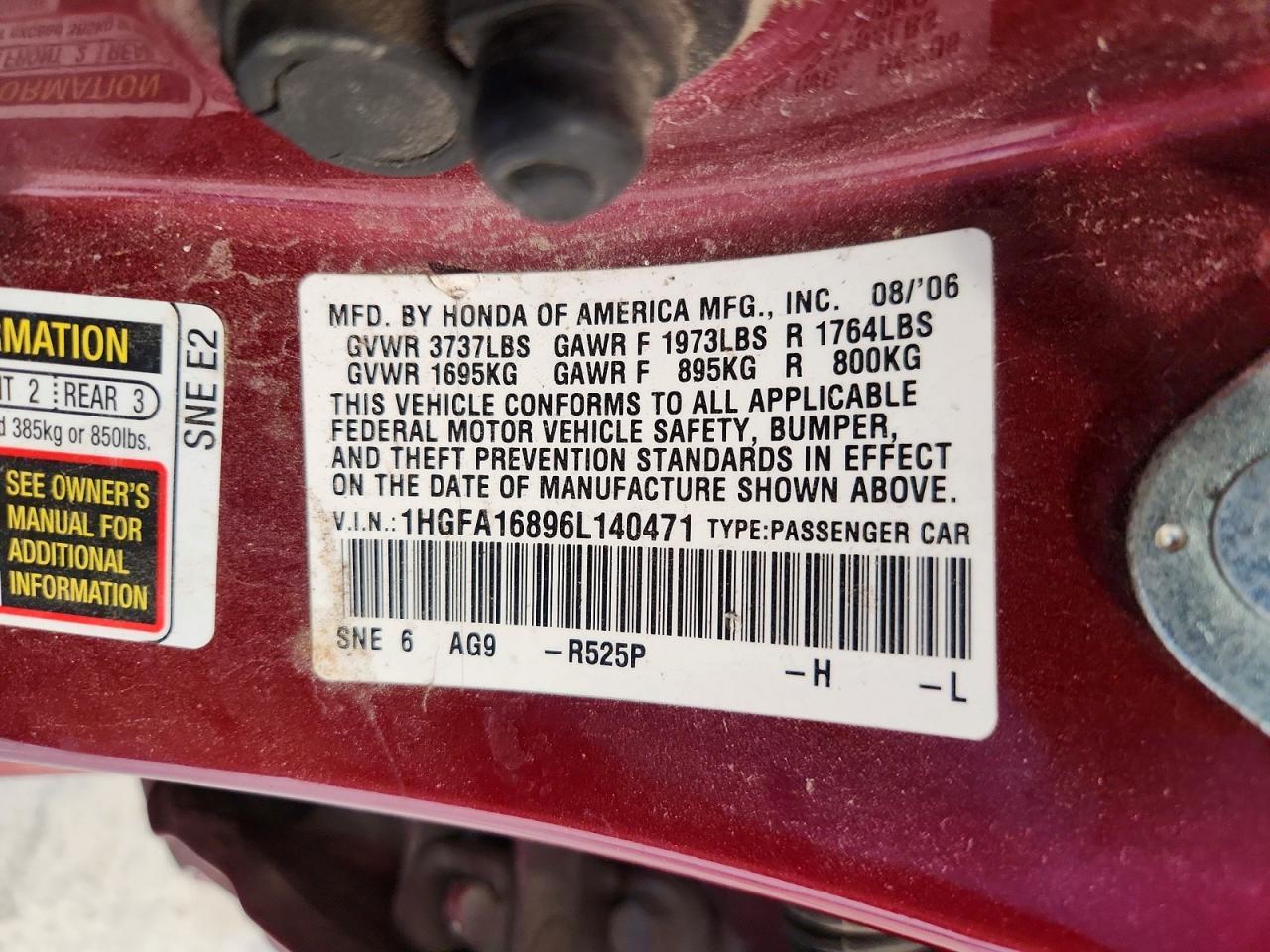 2006 Honda Civic ex