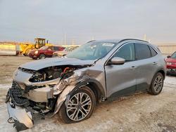 Salvage cars for sale from Copart Cedar Rapids, IA: 2021 Ford Escape sel