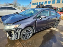 Salvage cars for sale from Copart Littleton, CO: 2015 Honda Civic ex