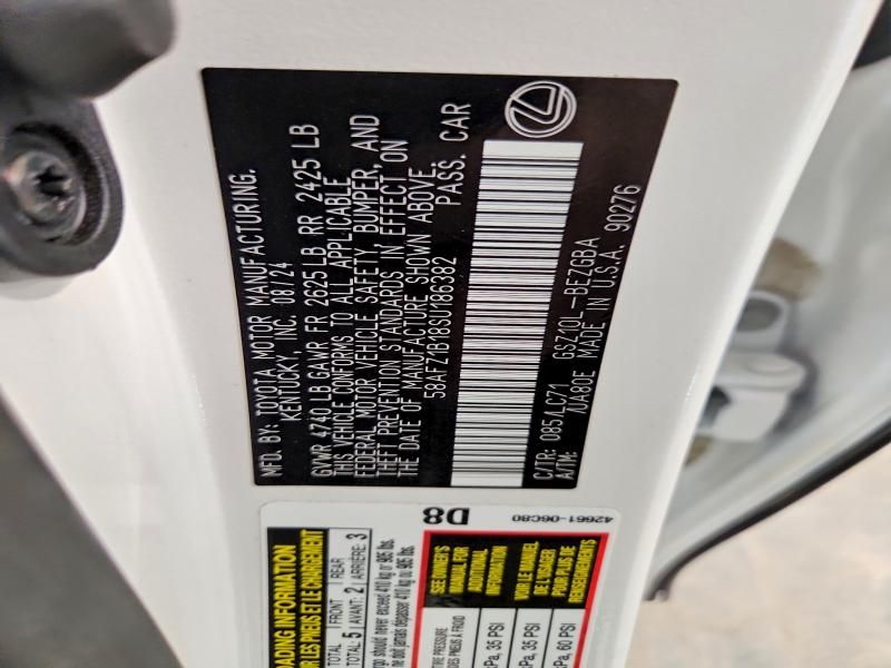 2025 Lexus Es 350 Base