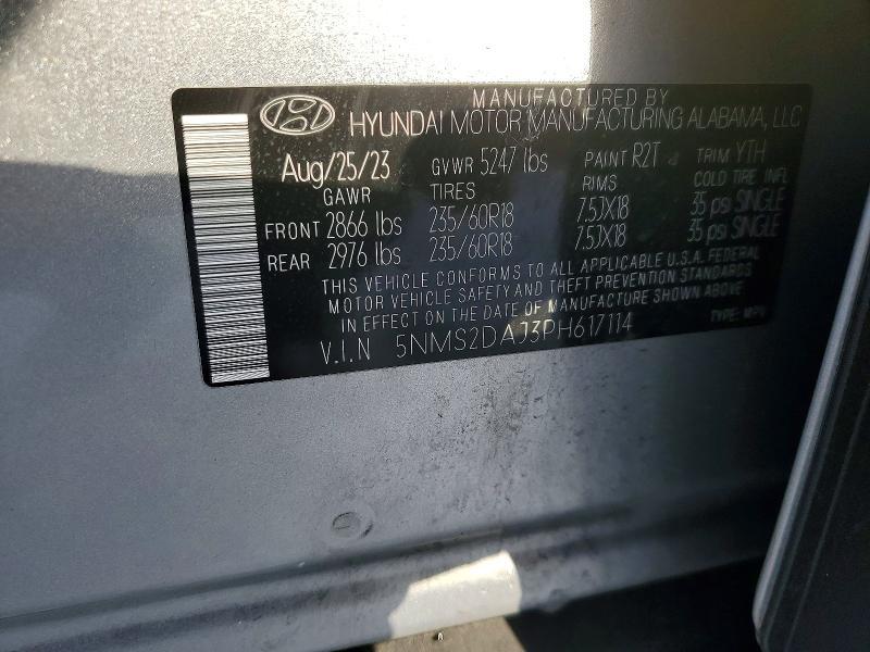 2023 Hyundai Santa fe sel