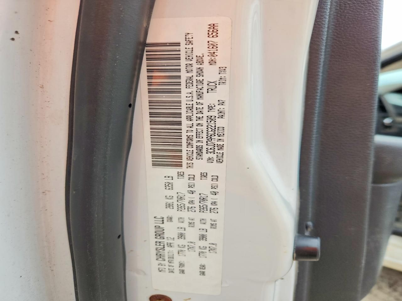 2012 Dodge Ram 1500 st